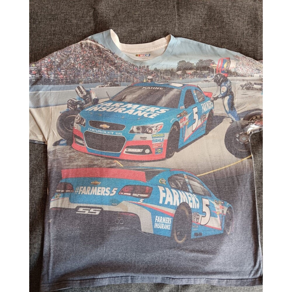 Shirt Size XXL Nascar Casey Kahne Farmers Insurance t shirt short sleeve